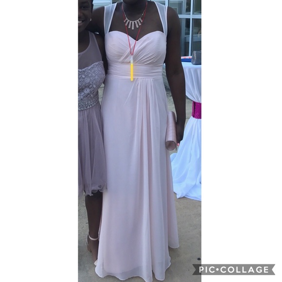 Bill Levkof Pink Prom Dress - Picture 2 of 7